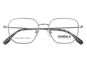 Gafas graduadas de titanio Kamala MIRELLE War en vista lateral