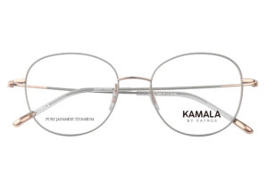 Gafas graduadas de titanio Kayros & Kamala TAYSA Elegant en vista lateral