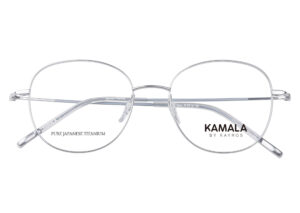 Gafas graduadas de titanio Kayros & Kamala TAYSA Silver en vista lateral