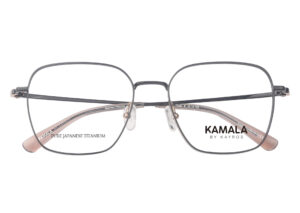 Gafas graduadas de titanio Kamala THELIA Dark en vista frontal