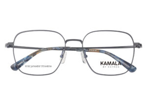 Gafas graduadas de titanio Kamala THELIA Ocean en vista lateral
