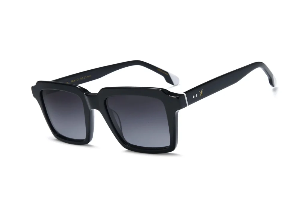 Gafas de sol Kamala BIEL Black en vista frontal