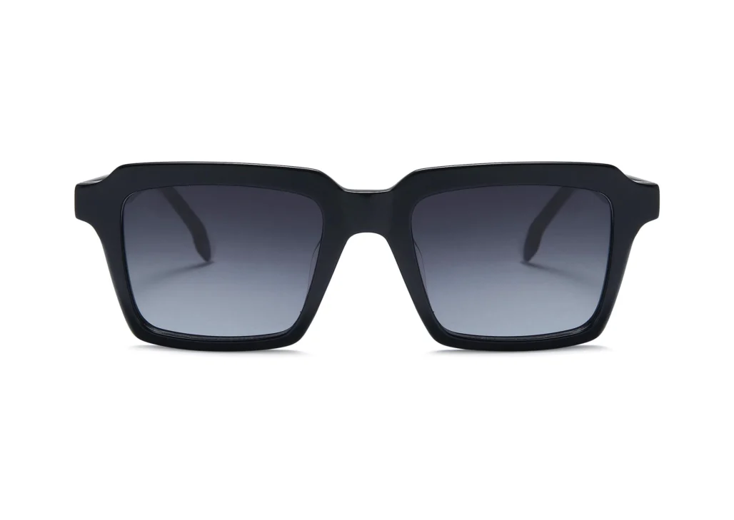 Gafas de sol Kamala BIEL Black en vista lateral