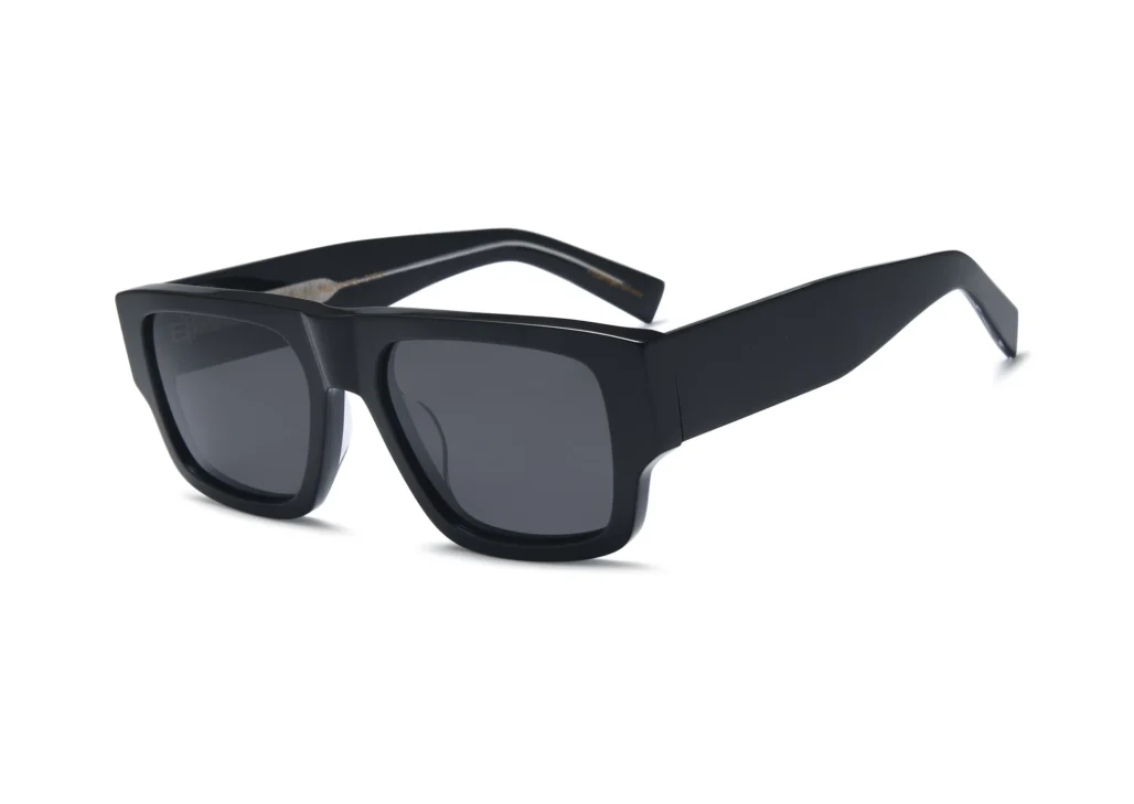 Gafas de sol Kamala TROY Black en vista frontal