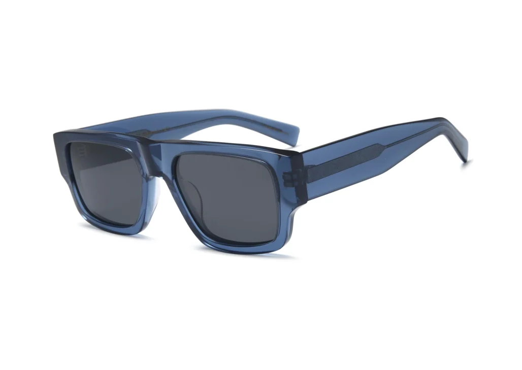 Gafas de sol Kamala TROY Blue en vista frontal