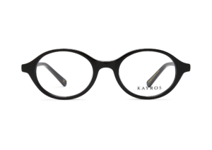 Gafas graduadas de acetato Kamala RIVIERA Black en vista lateral