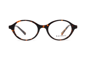 Gafas graduadas de acetato Kamala RIVIERA Tortoise en vista lateral