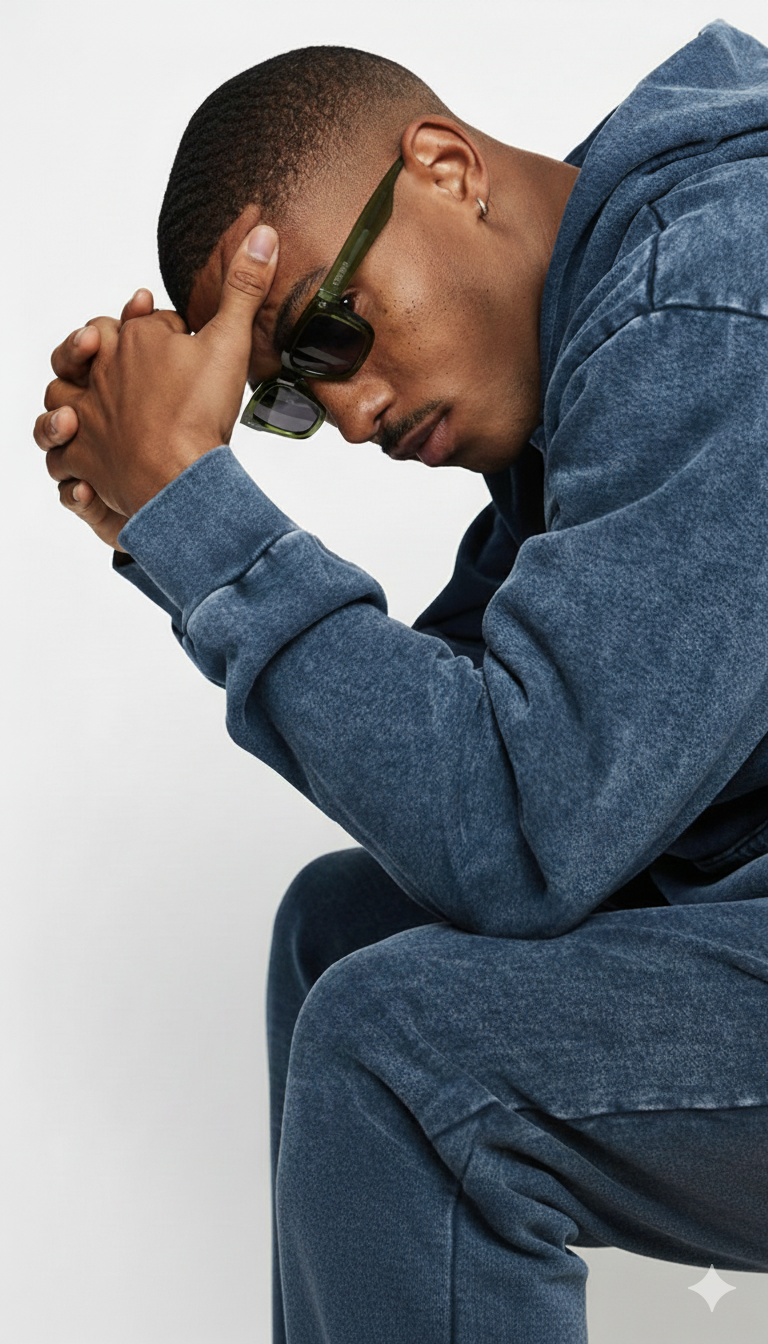 Modelo con gafas de pasta verdes Kayros modelo Olimpia en BLACK FRIDAY