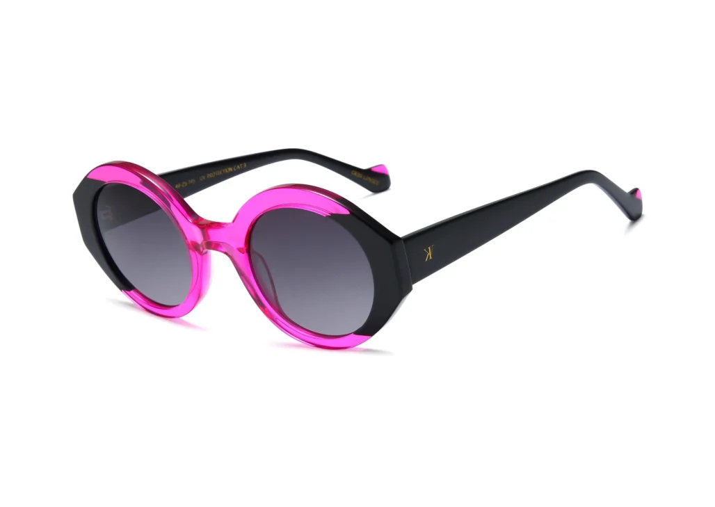 Gafas de sol Kamala BERENICE Pink en vista frontal