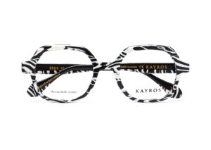 Gafas graduadas Kayros EDEN Zebra en vista lateral