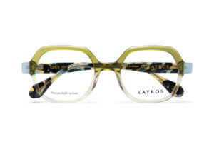 Gafas graduadas Kayros EDEN Green en vista lateral