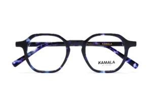 Gafas graduadas de acetato Kamala ELAN Ocean en vista lateral