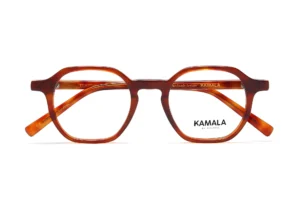 Gafas graduadas de acetato Kamala ELAN Denim en vista lateral