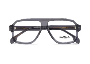 Gafas graduadas de acetato Kamala GENESIS Grey en vista lateral