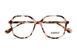 Gafas graduadas de acetato Kamala GLACIAL Camalia en vista lateral