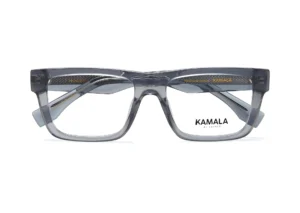 Gafas graduadas de acetato Kamala HORIZON Grey en vista lateral