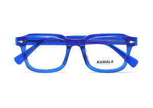 Gafas graduadas de acetato Kamala LOOM Elektric en vista lateral