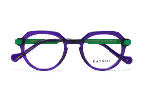 Gafas graduadas Kayros RITA Purple en vista lateral