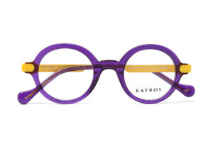 Gafas graduadas Kayros STONE Purple en vista lateral