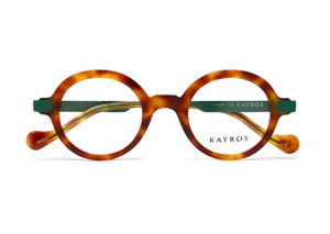 Gafas graduadas Kayros STONE Tortoise en vista lateral