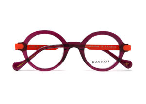 Gafas graduadas Kayros STONE Violet en vista lateral