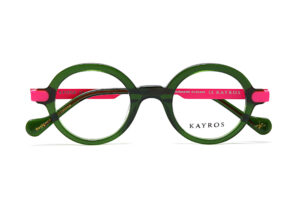 Gafas graduadas Kayros STONE Green en vista lateral