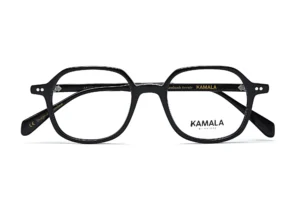 Gafas graduadas de acetato Kamala MIST Tortoise en vista frontal