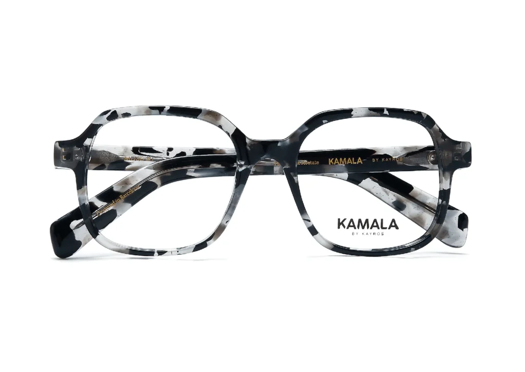 Gafas graduadas de acetato Kamala MUSE Dipsy en vista frontal