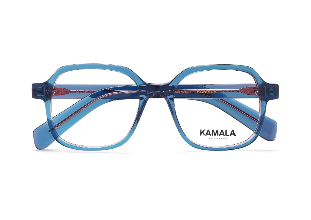 Gafas graduadas de acetato Kamala MUSE Ocean en vista frontal