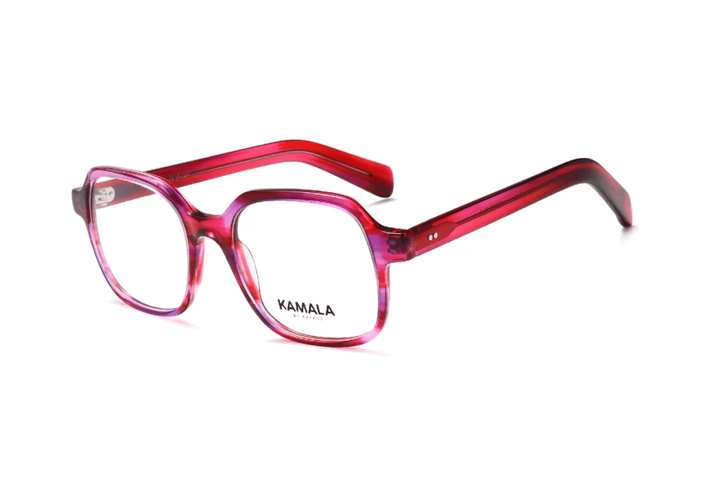 Gafas graduadas de acetato Kamala MUSE Velvet en vista frontal