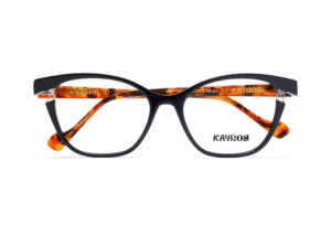 Gafas graduadas Kayros AVELINE Black en vista lateral