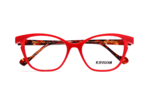 Gafas graduadas Kayros AVELINE Red en vista lateral