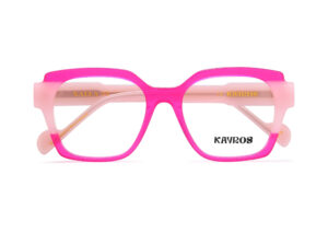 Gafas graduadas Kayros NAELA Pink en vista lateral