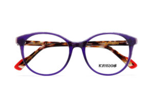 Gafas graduadas Kayros RILEA Purple en vista lateral