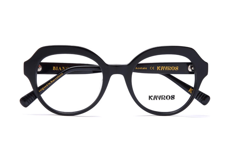 Gafas graduadas Kayros BIANCA Black en vista lateral