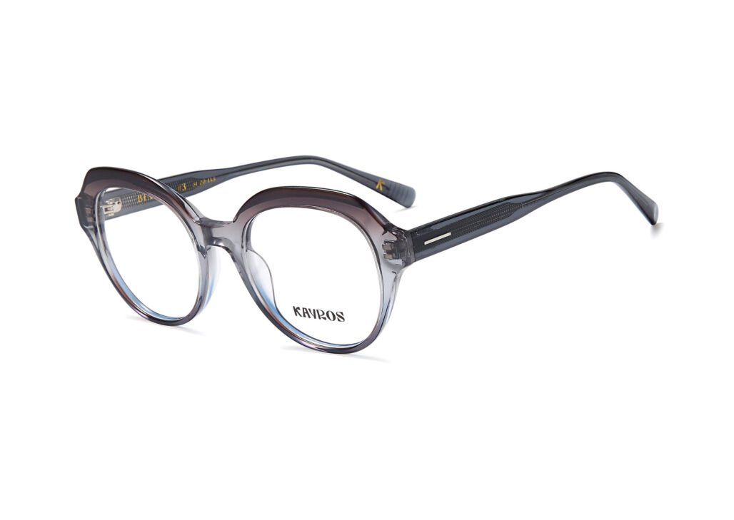 Gafas graduadas Kayros BIANCA Grey en vista frontal
