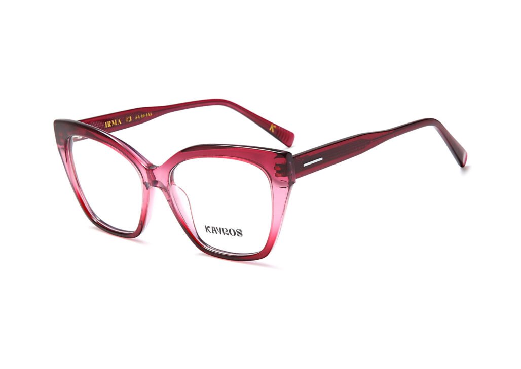Gafas graduadas Kayros IRMA Pink en vista frontal