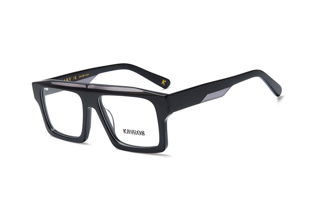 Gafas graduadas Kayros IVART Black en vista frontal