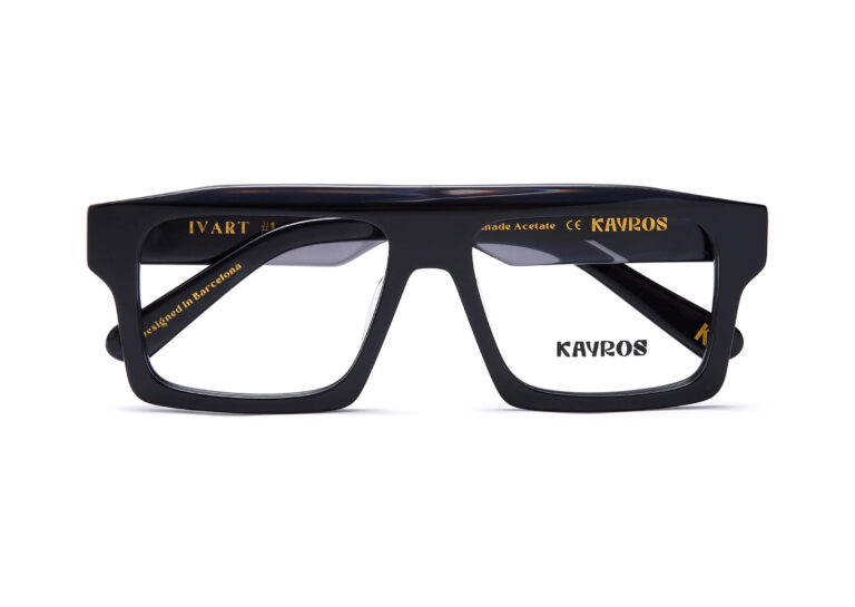 Gafas graduadas Kayros IVART Black en vista lateral