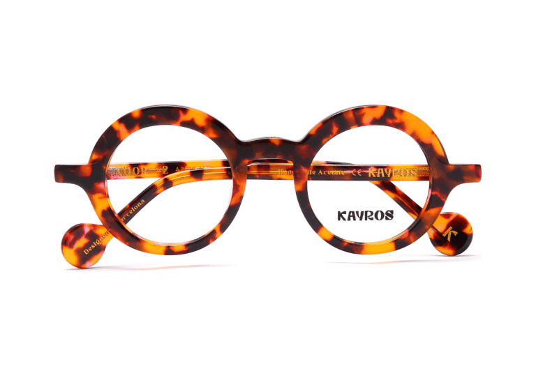 Gafas graduadas Kayros NOOR Tortoise en vista lateral