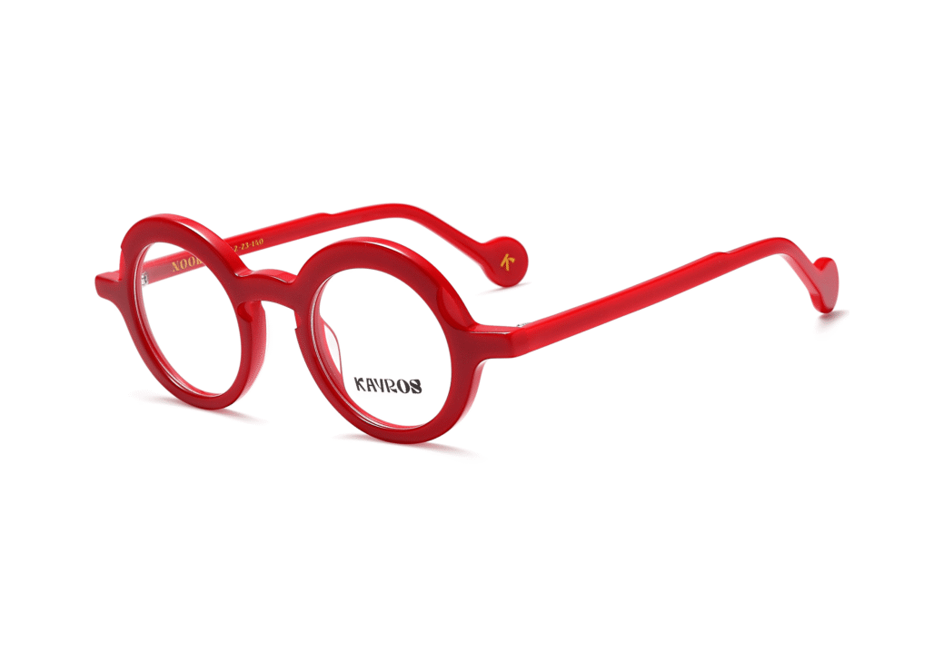 Gafas graduadas Kayros NOOR Red en vista frontal