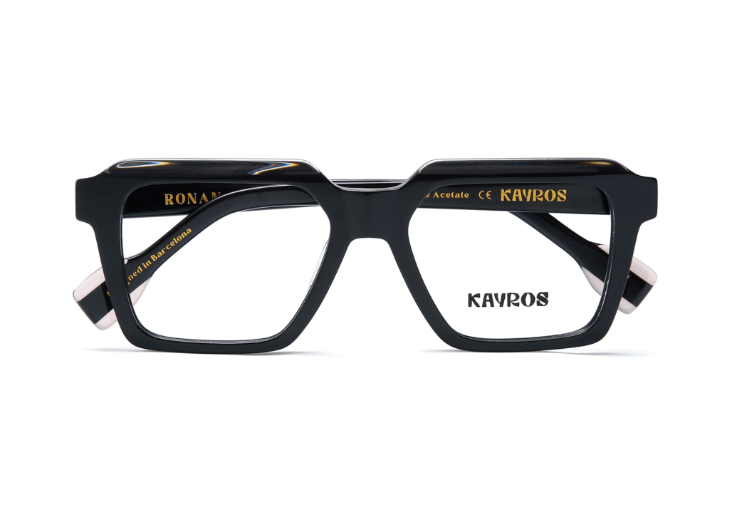 Gafas graduadas Kayros RONAN Black en vista lateral