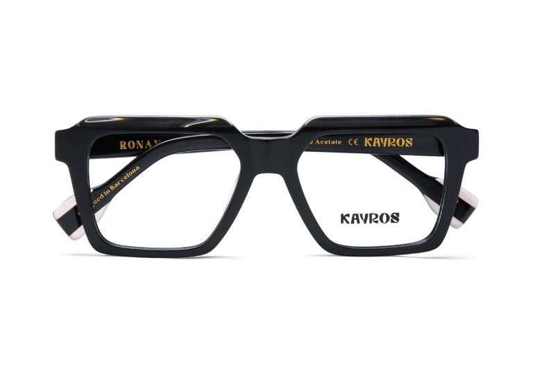 Gafas graduadas Kayros RONAN Black en vista lateral