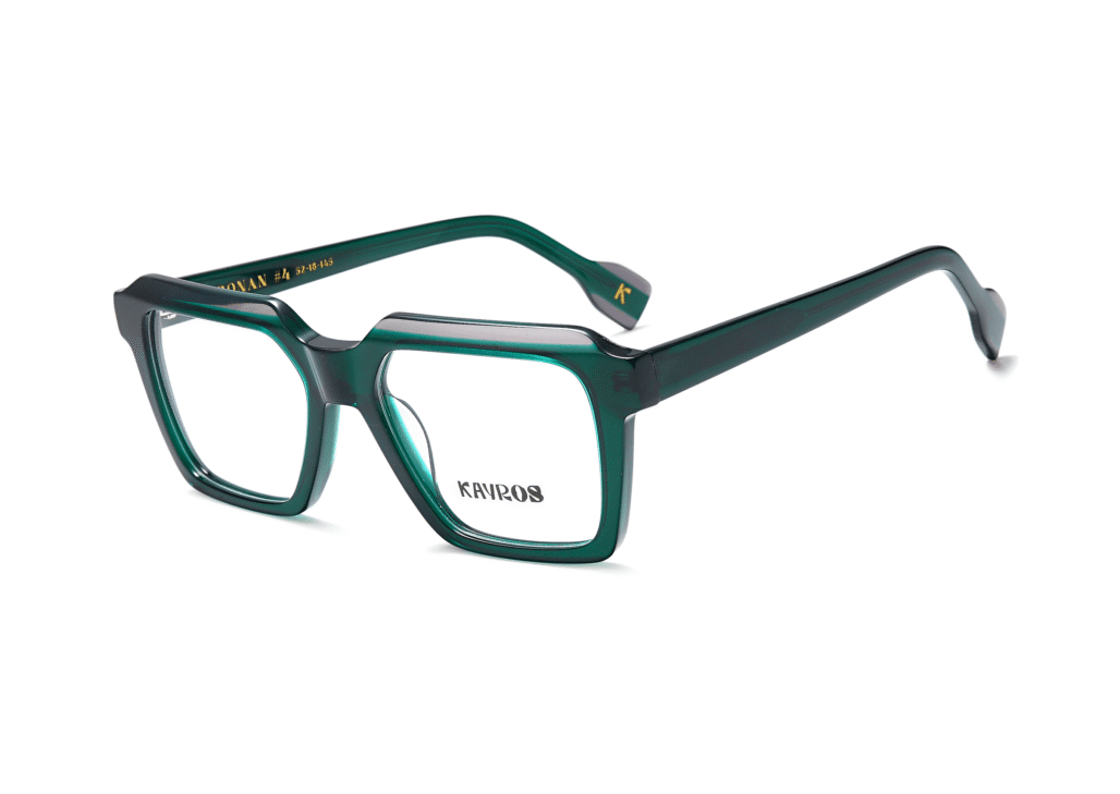 Gafas graduadas Kayros RONAN Green en vista frontal