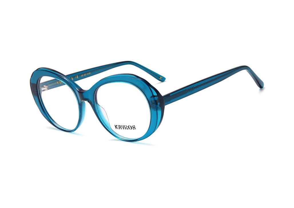 Gafas graduadas Kayros VIOLETA Blue en vista frontal