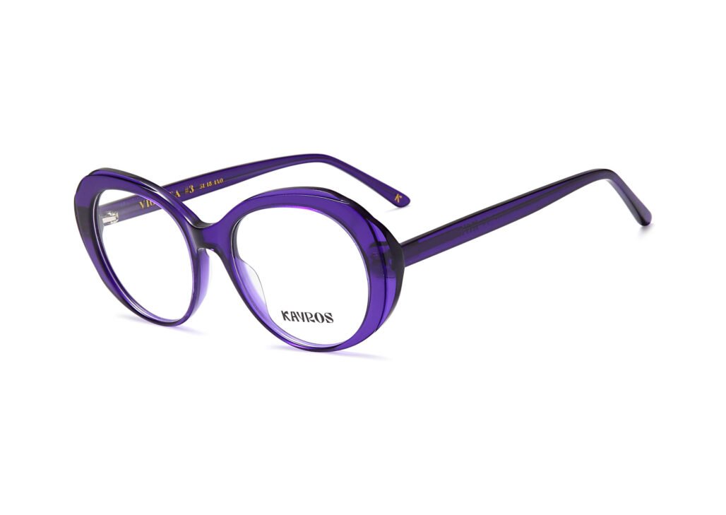 Gafas graduadas Kayros VIOLETA Purple en vista frontal