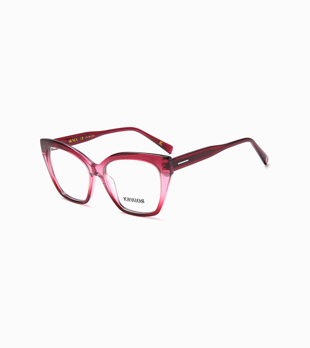 Gafas graduadas Kayros IRMA Pink en vista frontal