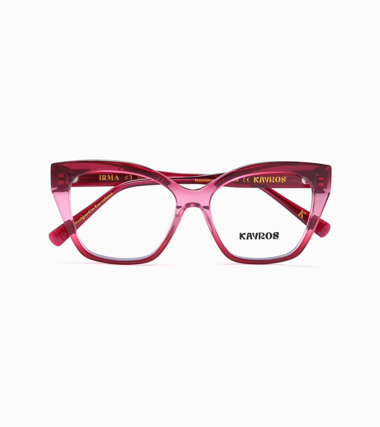 Gafas graduadas Kayros IRMA Pink en vista lateral