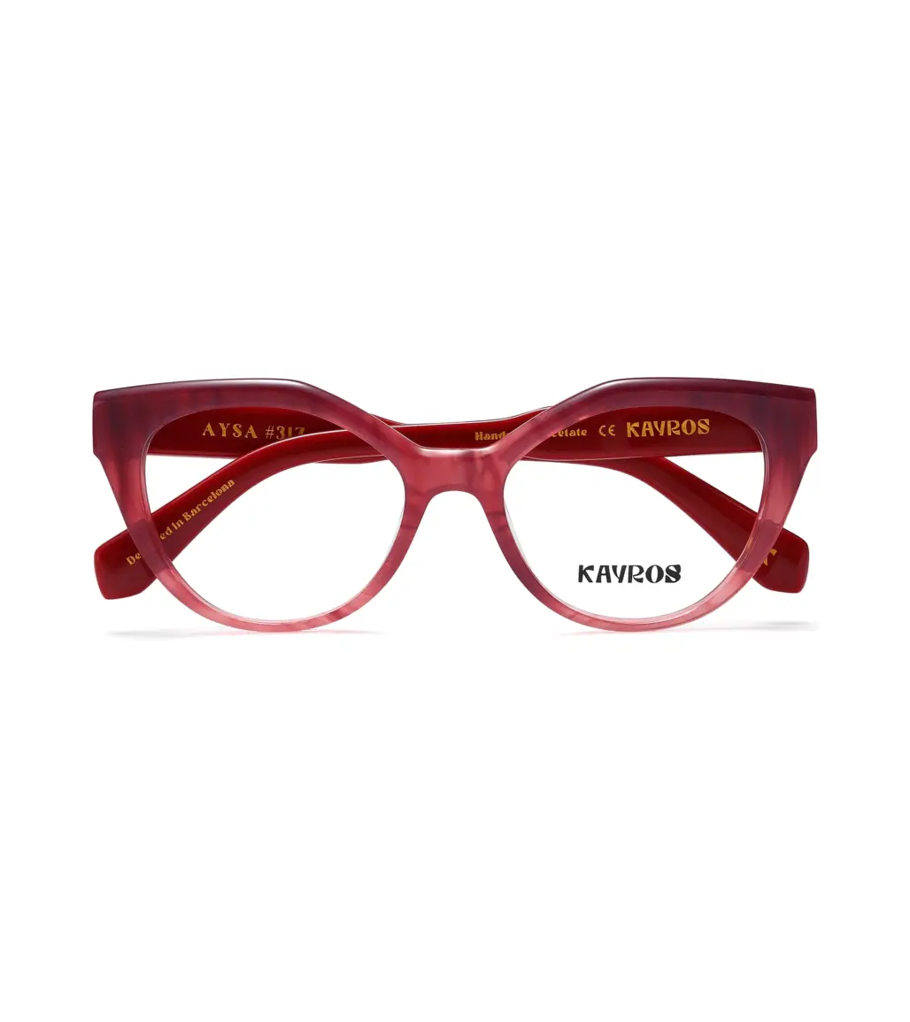 Gafas graduadas Kayros Aysa Red, vista frontal