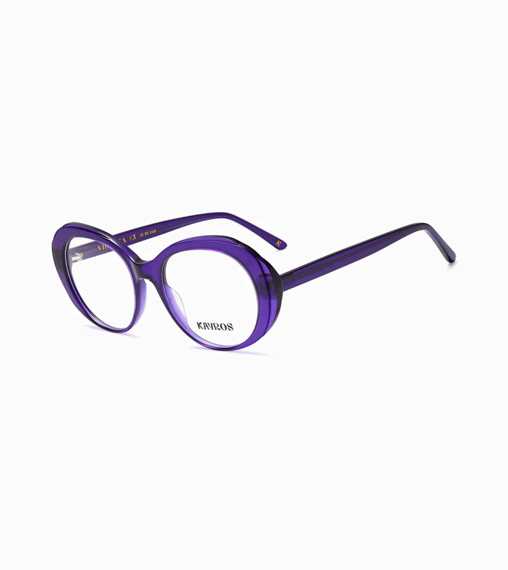 Gafas graduadas Kayros VIOLETA Purple en vista frontal